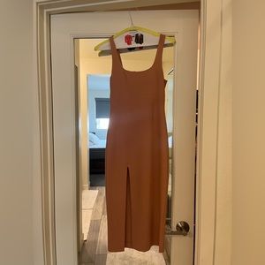 Beautiful light orange tank dress!